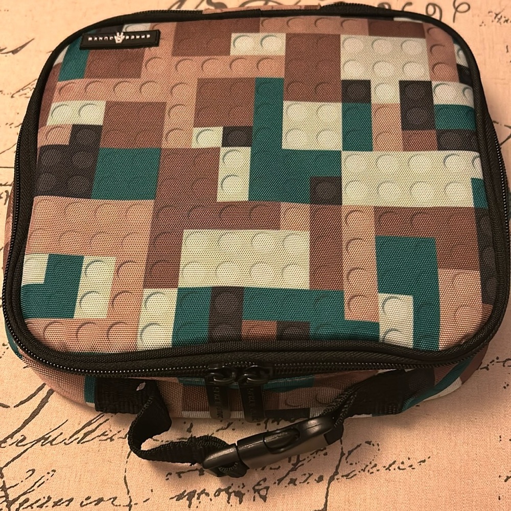 Space Junk Lunch Box Leggo Camouflage Insulated Dinner Bag Leggaflague Meal Tote